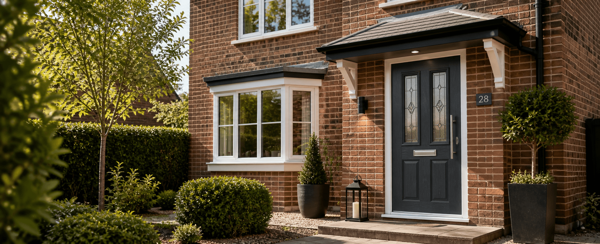Replacement windows installed on a family home
