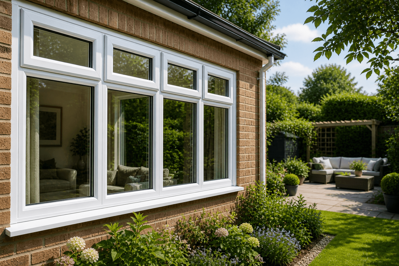 uPVC windows installed on family home