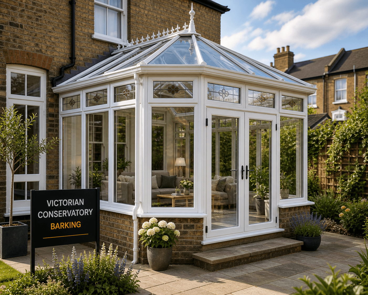 Victorian conservatory built in Barking